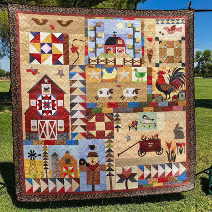 Farm TL11102302 Quilt Blanket