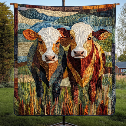 Farmyard Duo Quilted Blanket NCU0VH1430