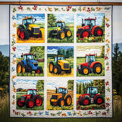 Farmyard Pride Quilted Blanket NCU0NT1173