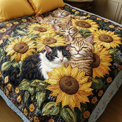 Feline Fiesta Quilted Blanket NCU0PT1880