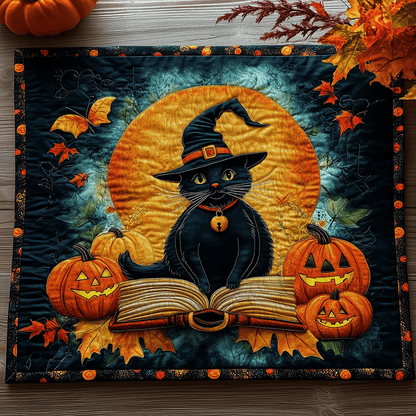 Feline Witch Quilted Placemat NCU0TL1214