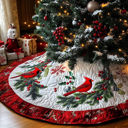 Christmas Quilted Tree Skirt NCU0VT43