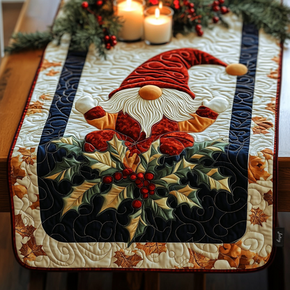 Festive Cheer Quilted Table Runner NCU0VH453