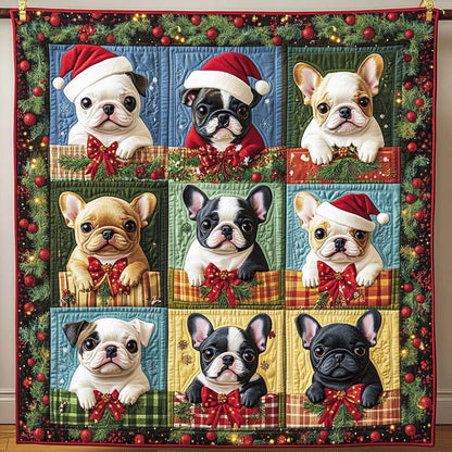 Festive Paws Quilted Blanket NCU0NT2033