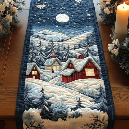 Fireside Charm Quilted Table Runner NCU0DV1951