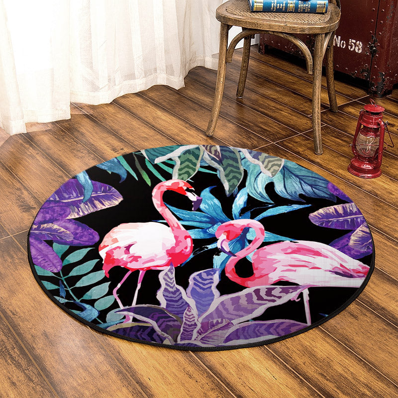 Flamingo CL270787MD Round Area Rug