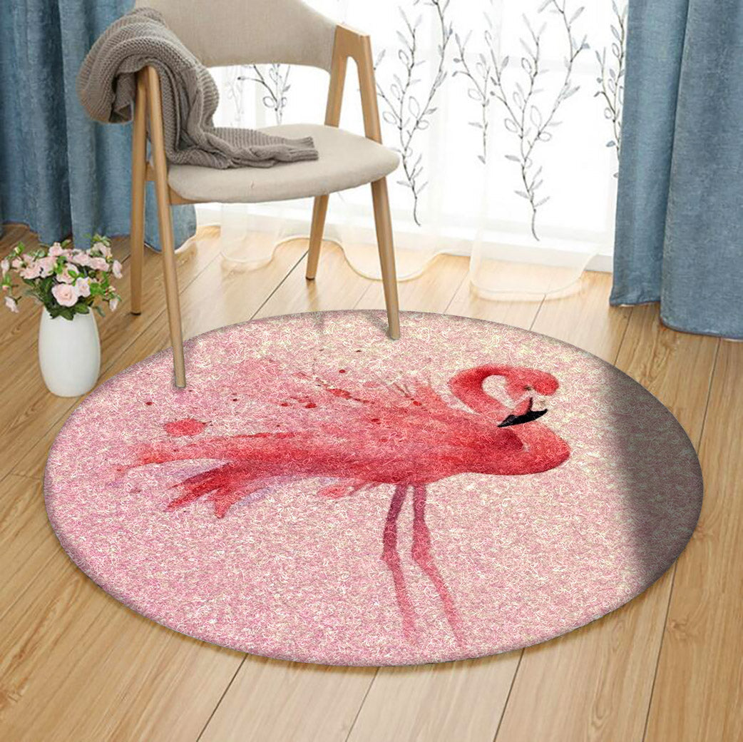 Flamingo HN0509037RR Round Area Rug