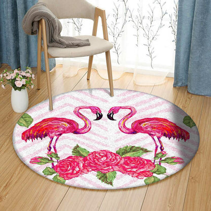 Flamingo HN070940RR Round Area Rug