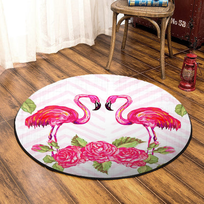 Flamingo HN070940RR Round Area Rug