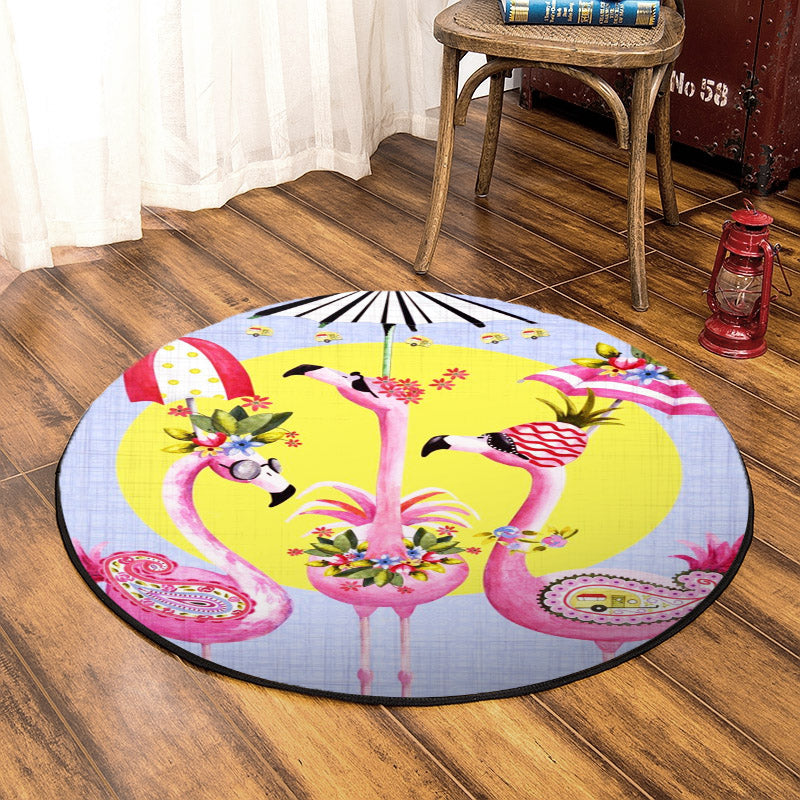 Flamingo NT230808RR Round Area Rug