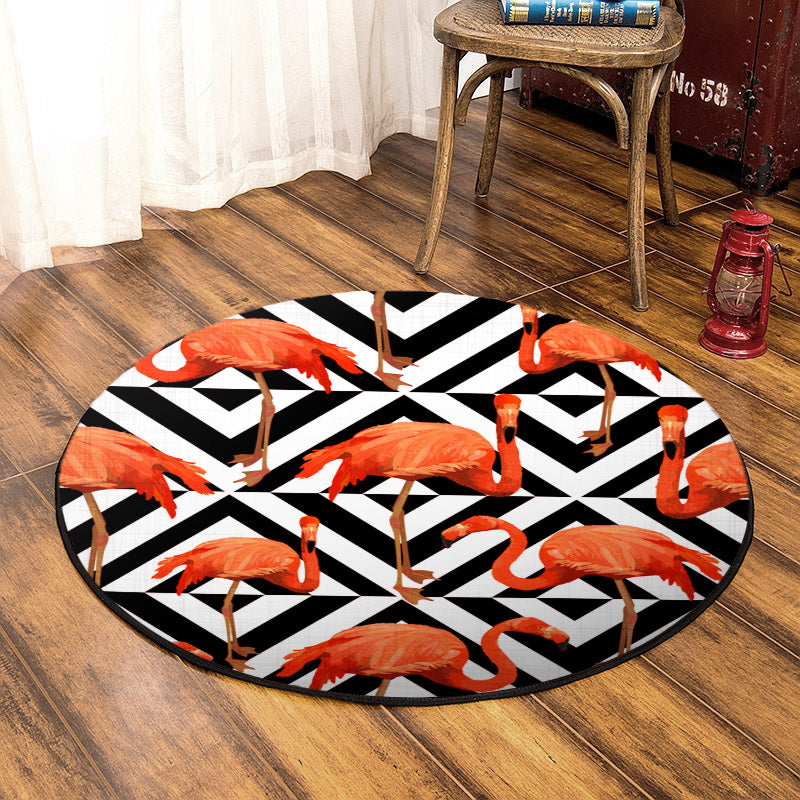 Flamingo QN090831 Round Area Rug