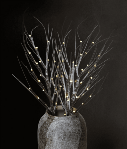 Flocked LED Branches (3 Pack)