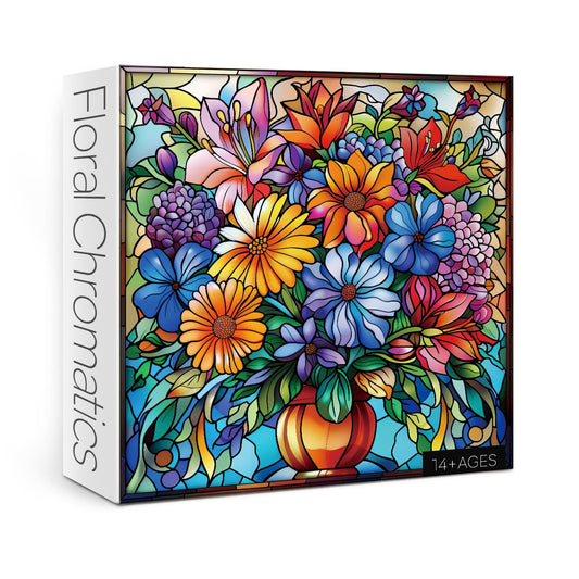 Floral Chromatics Jigsaw Puzzle 1000 Pieces