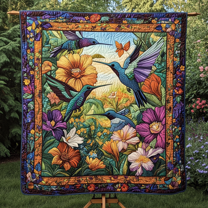 Floral Dancer Quilted Blanket NCU0DK2904