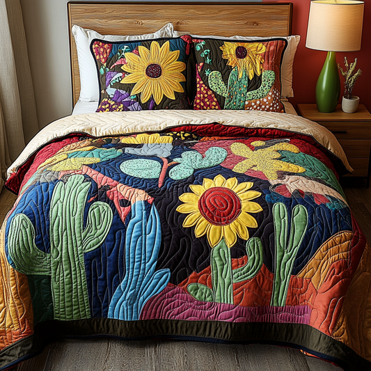 Flower Garden TAI041124366 Quilt Bedding Set