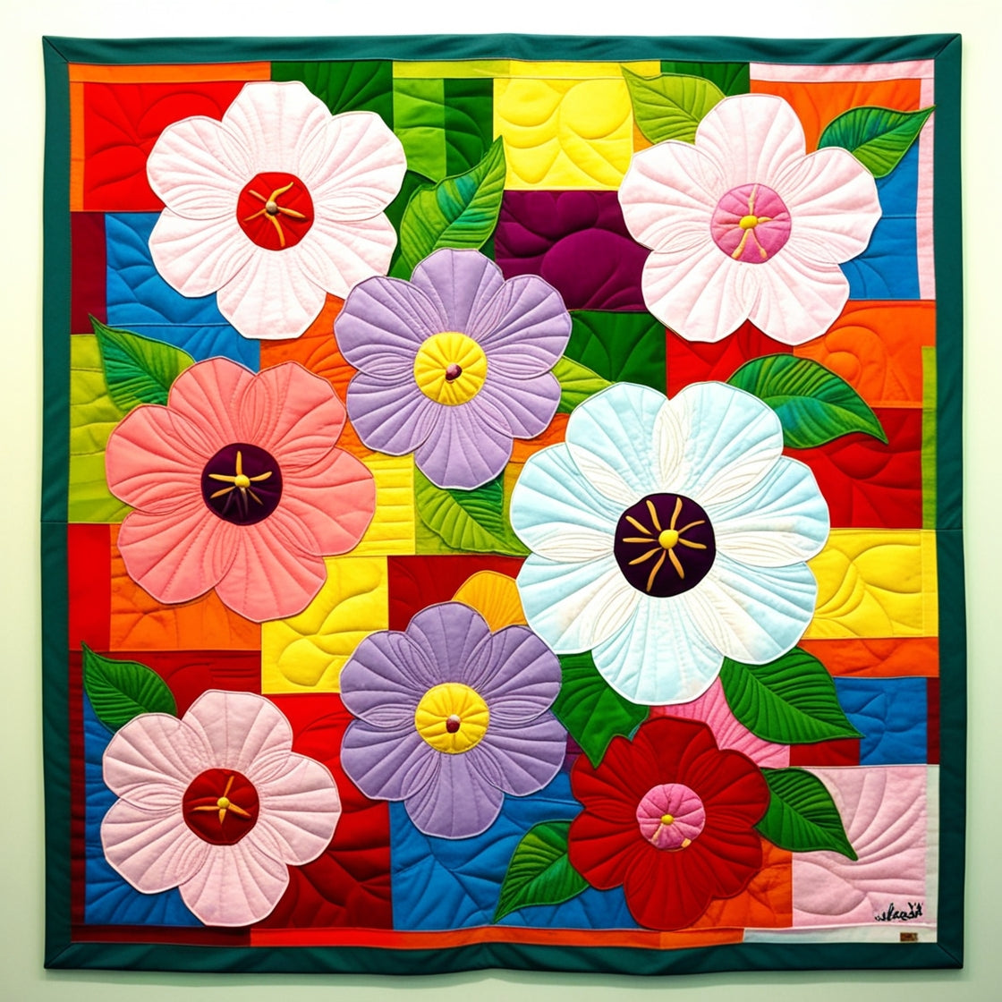 Flower NTA281024037 Quilt Blanket