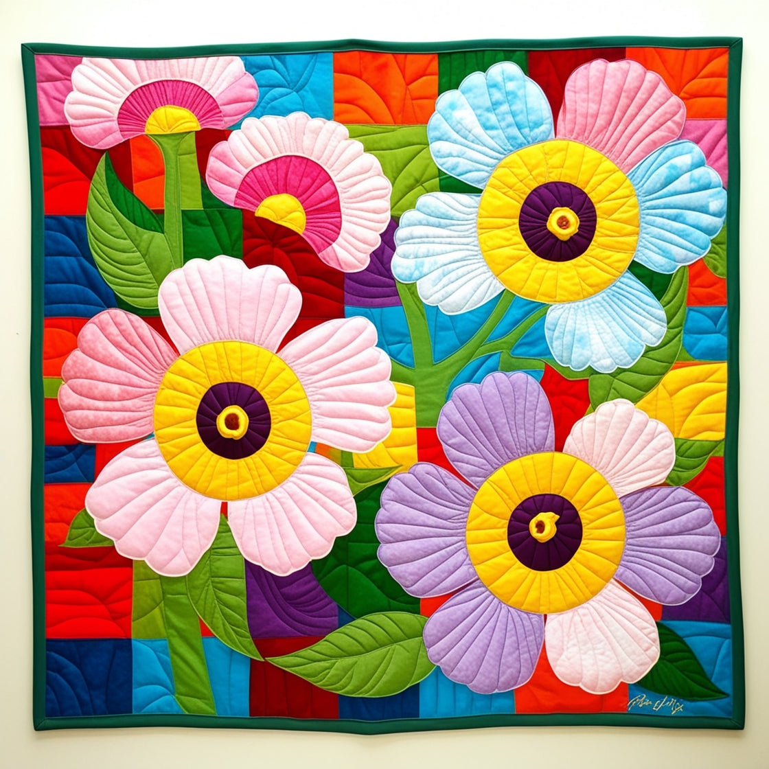 Flower NTA281024039 Quilt Blanket