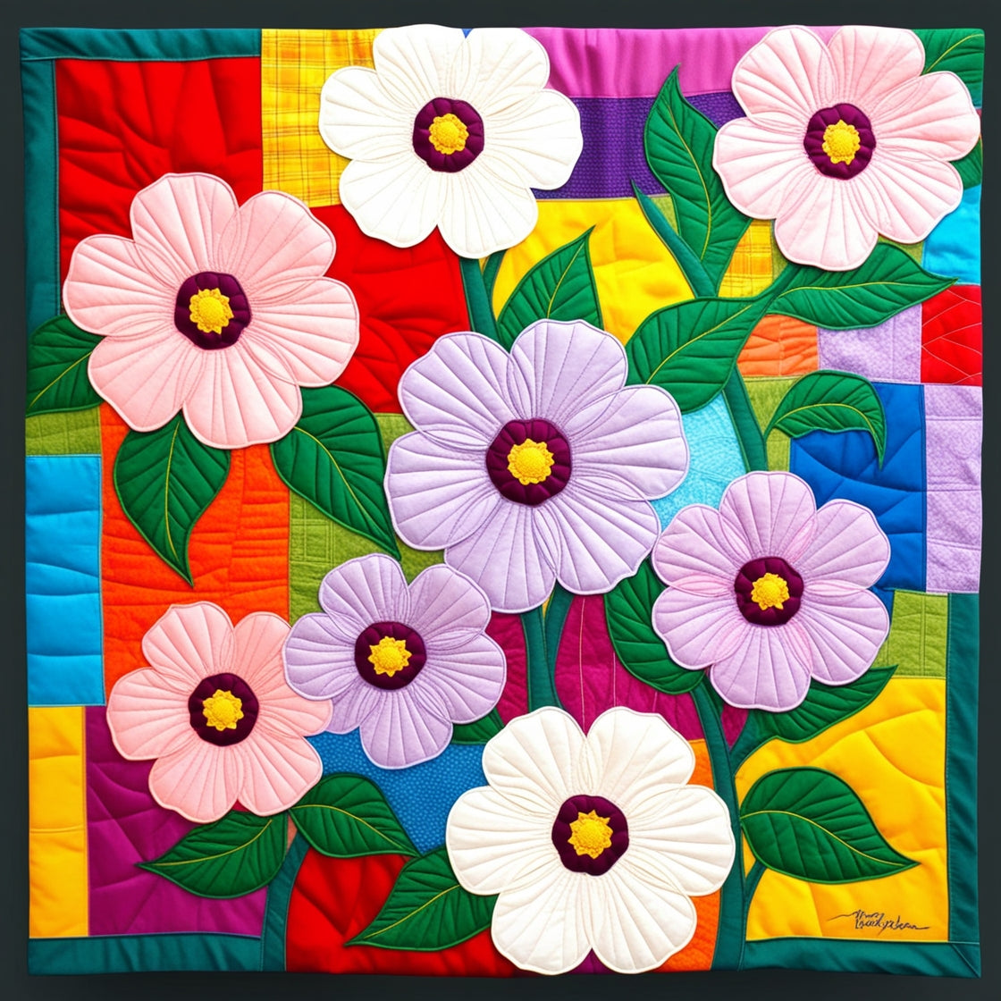 Flower NTA281024040 Quilt Blanket