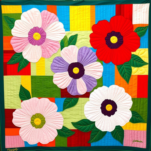 Flower NTA281024042 Quilt Blanket