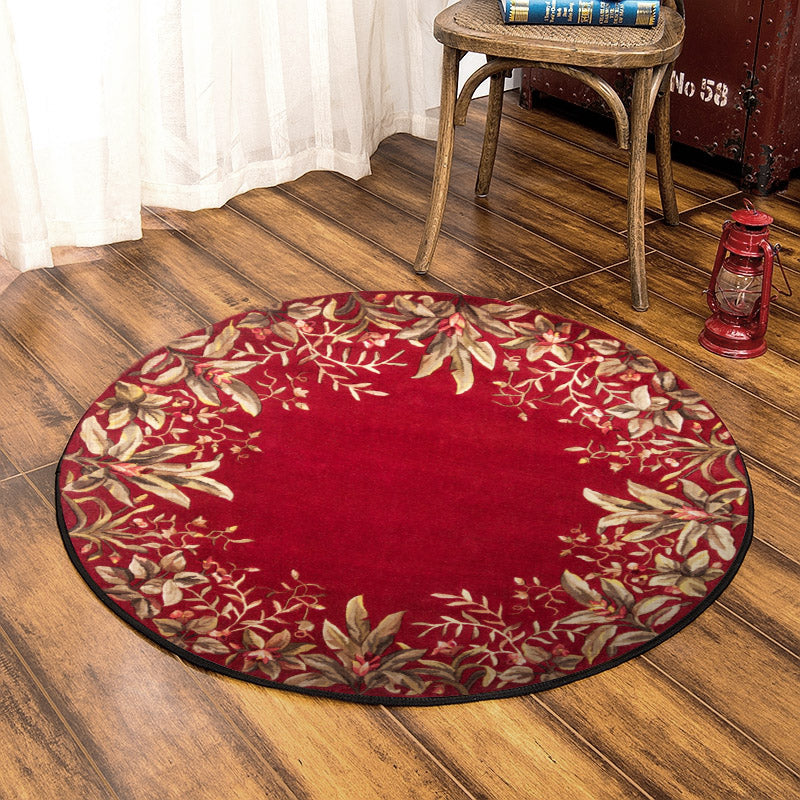 Flower Garden HM050912TM Round Area Rug