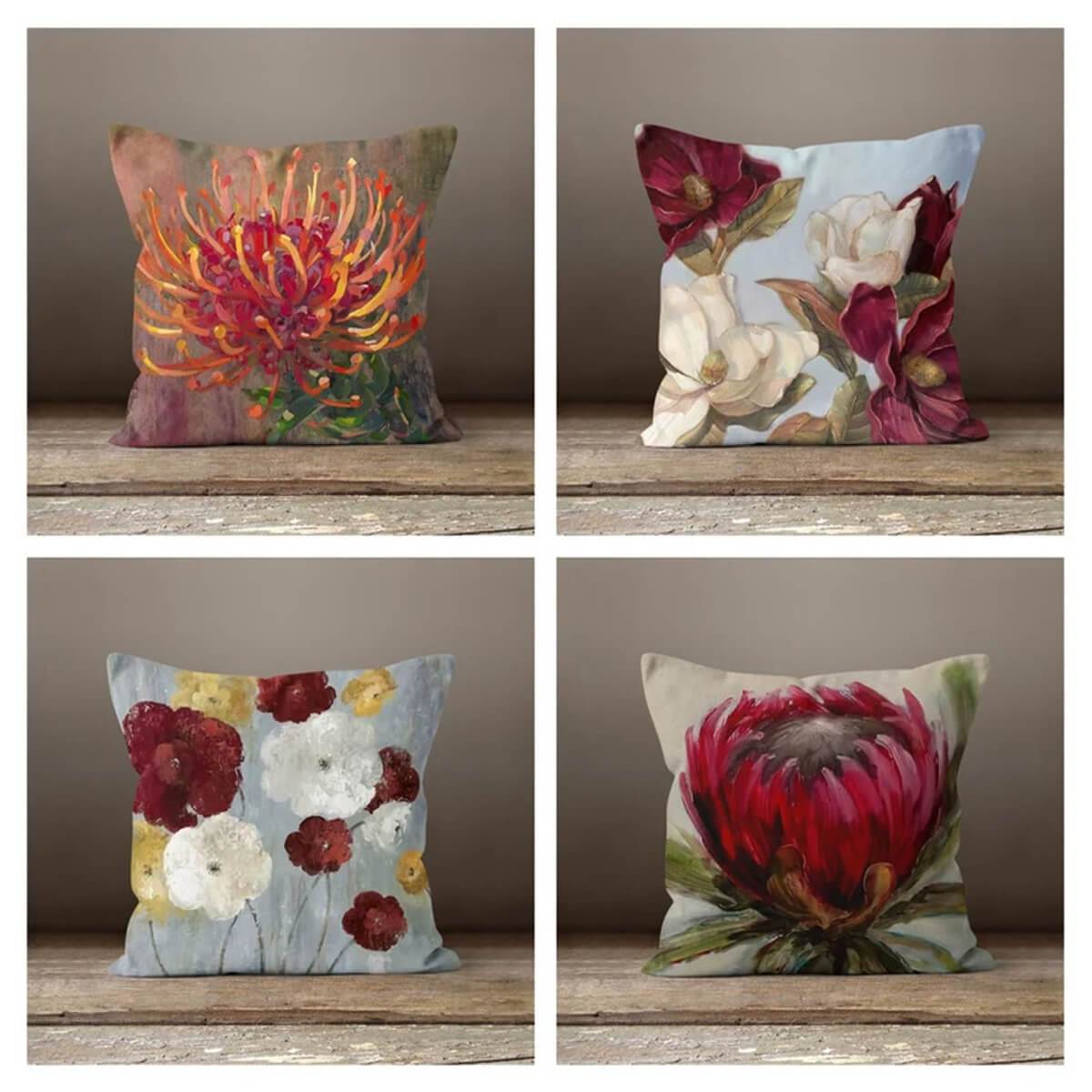 Diversity Floral Cushion Covers