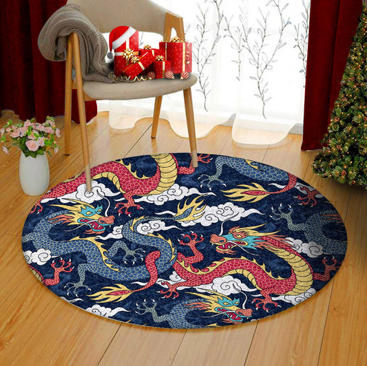 Flying Dragon NN3110043TM Round Area Rug