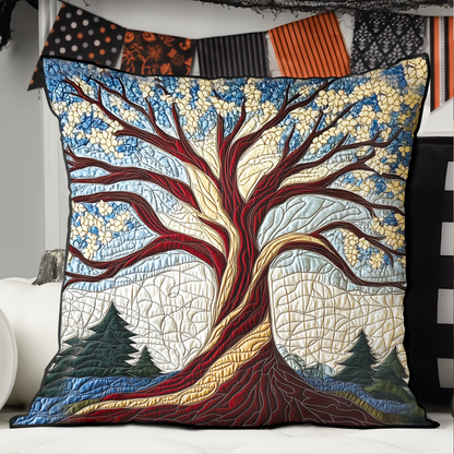 Forest Harmony Quilted Pillow Case NCU0DK2705