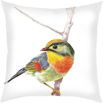 Feathered Friends Cushion Covers