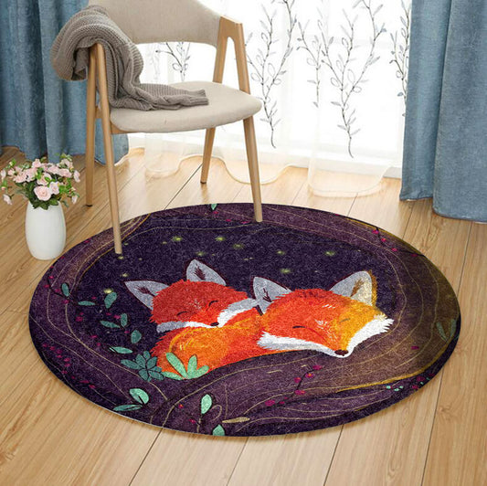 Fox NN190920TM Round Area Rug