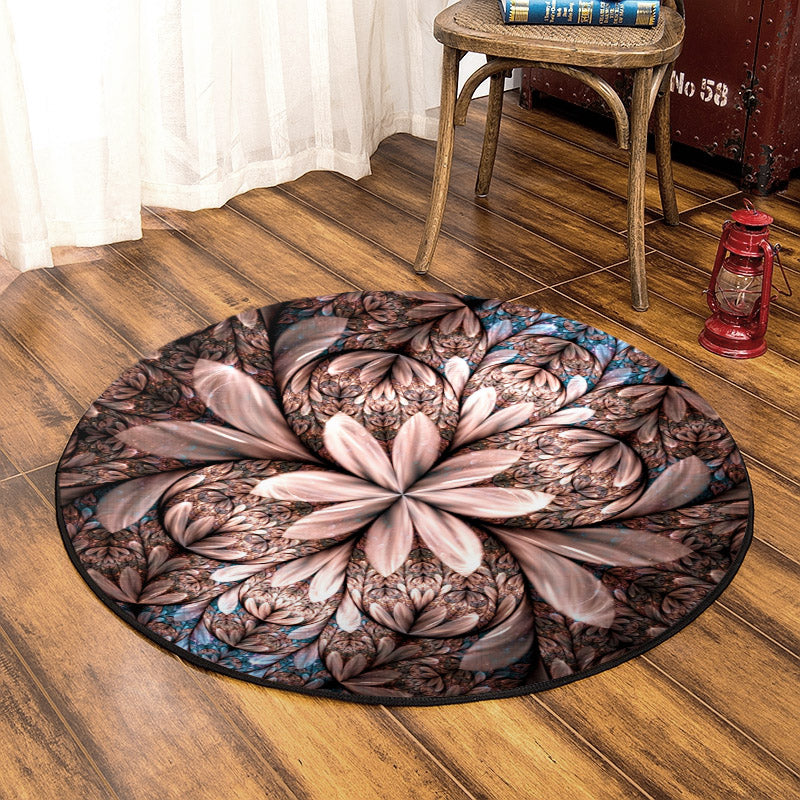 Fractal DD210820RR Round Area Rug