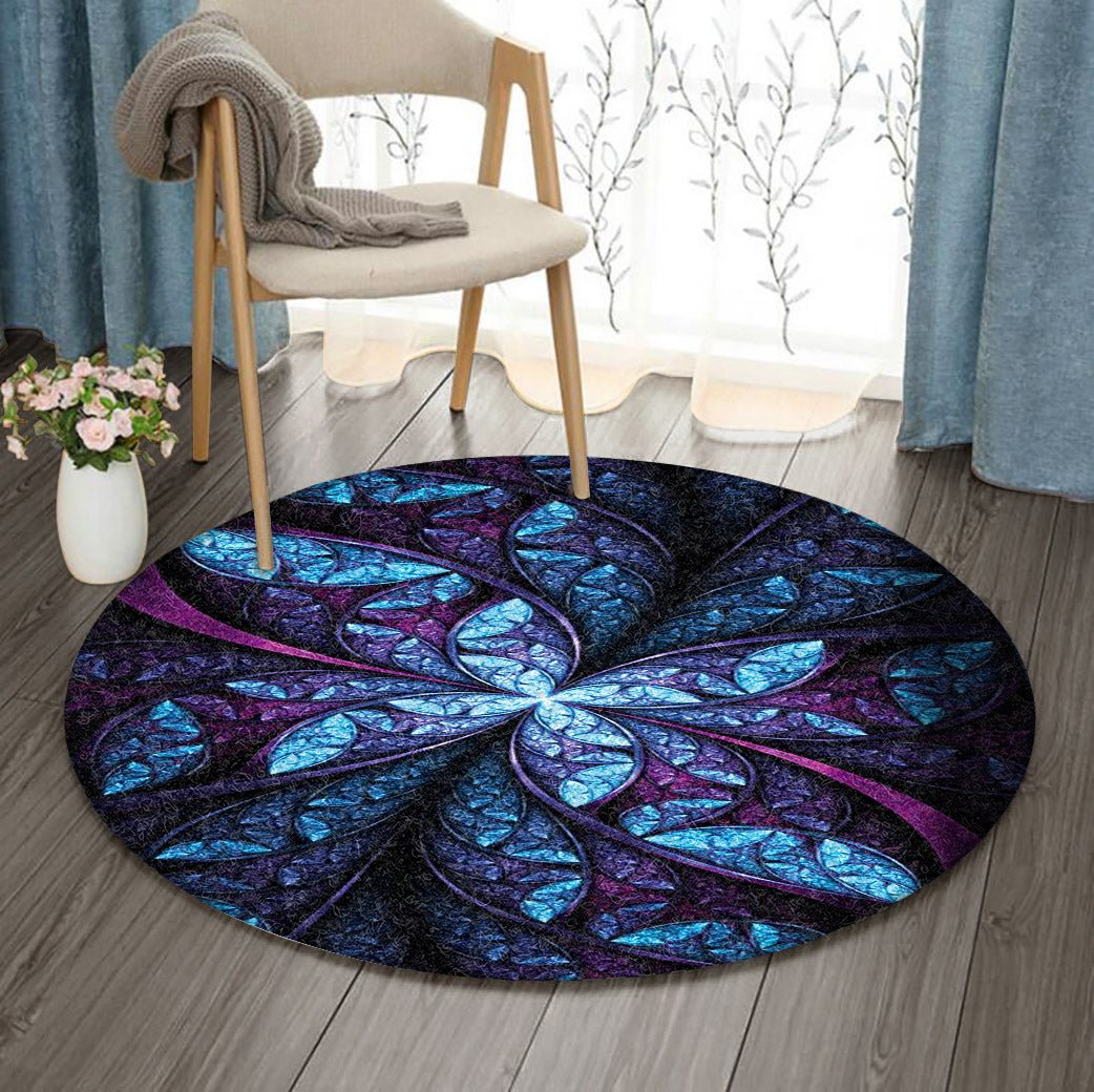 Fractal ML0310059RR Round Area Rug