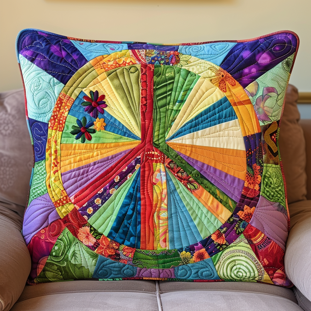 Free Spirit Quilted Pillow Case NCU0PT130