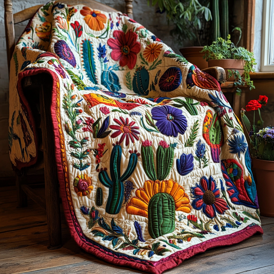 Free Folk Cactus Quilted Blanket NCU0DV1154