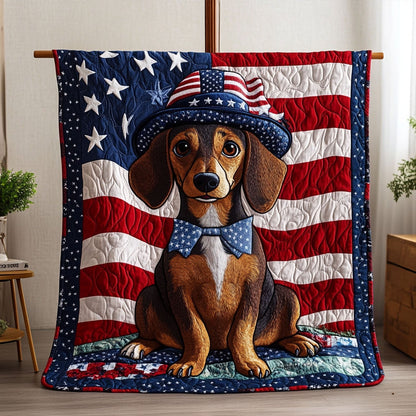 Freedom Tails Quilted Blanket NCU0PT3056