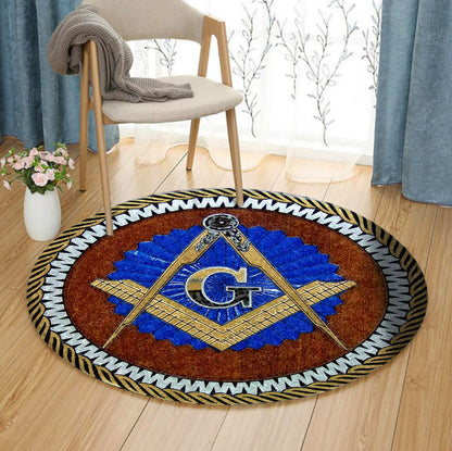 Freemason HM290807TM Round Area Rug