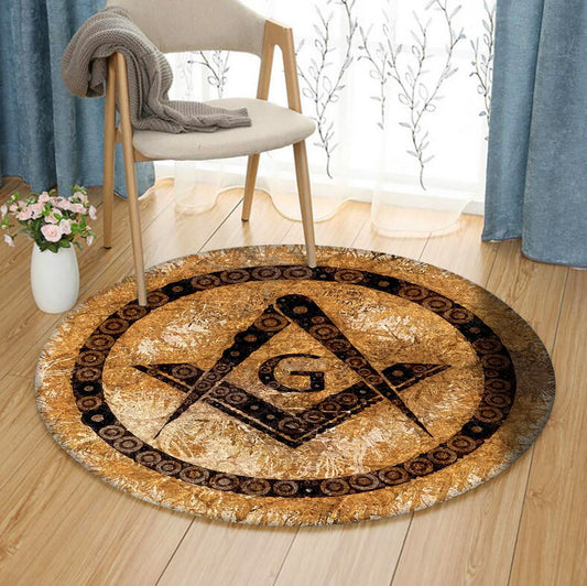 Freemason TN210806TM Round Area Rug