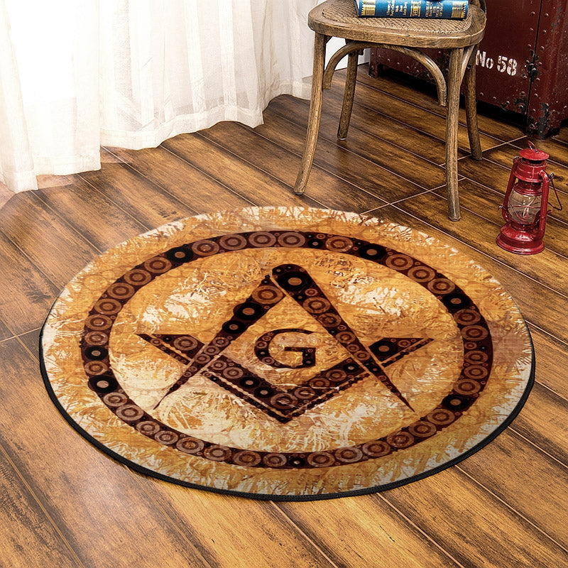 Freemason TN210806TM Round Area Rug