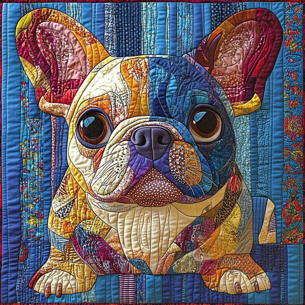 French Bulldog TAI041124110 Quilt Blanket