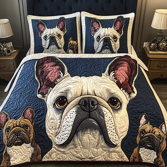 French Bulldog TAI041124347 Quilt Bedding Set