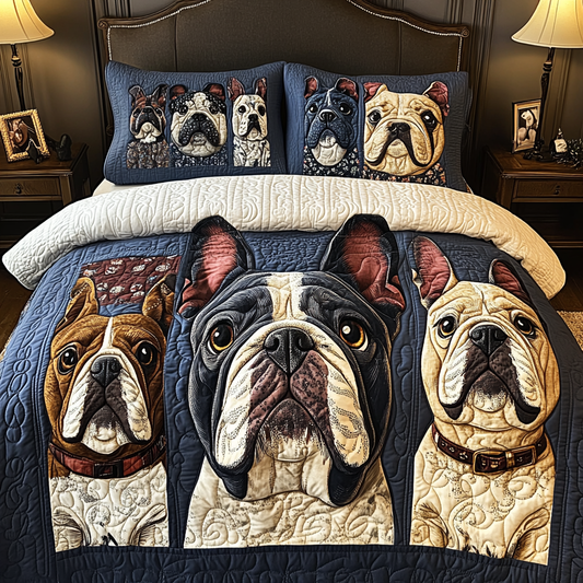 French Bulldog TAI041124353 Quilt Bedding Set