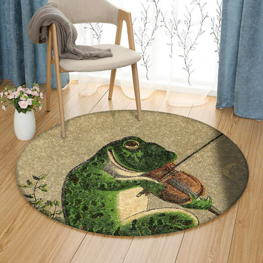 Frog DN0509046RR Round Area Rug