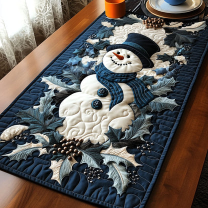 Frosted Bliss Quilted Table Runner NCU0PT2353