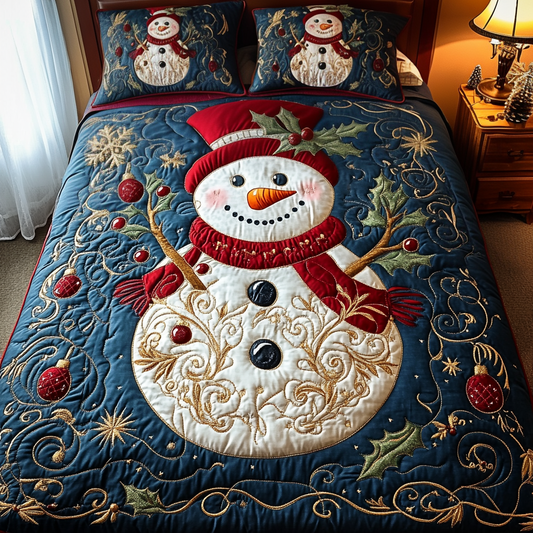 Frosted Joy Quilted Bedding Set NCU0DV1765