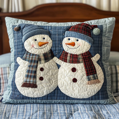 Frosty Friends Quilted Bedding Pillow Case NCU0NT2211