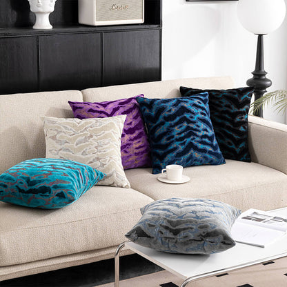 Luxury Jacquard Cut Velvet Home Sofa Pillow