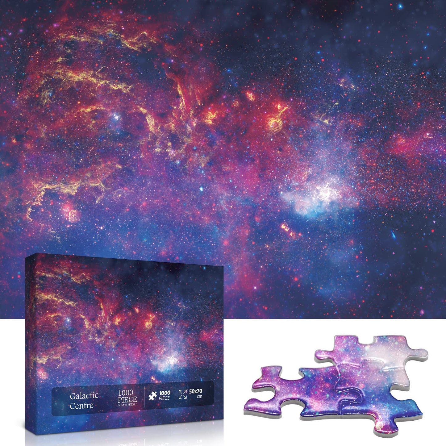 Space Moon Round Jigsaw Puzzles 1000 Pieces