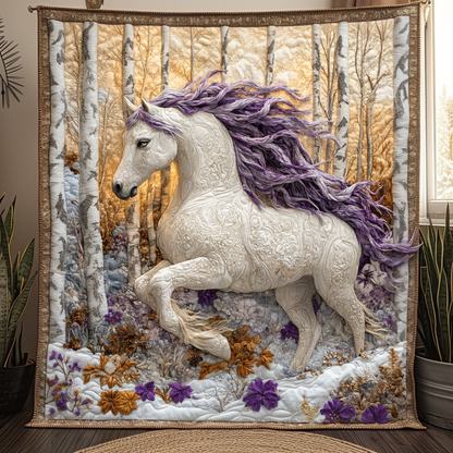 Gallop of Grace Quilted Blanket NCU0DV2630