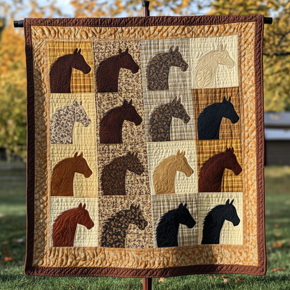 Galloping Grace Quilted Blanket NCU0DK2956