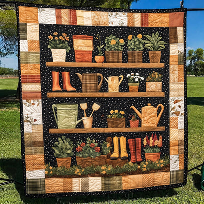 Garden Treasures Quilted Blanket NCU0TH1435