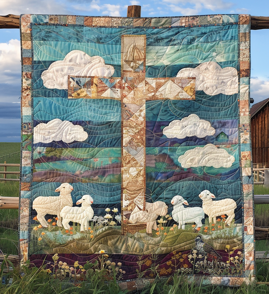 Garden of Faith Quilted Blanket NCU0DV2088